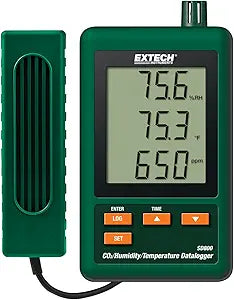 EXTECH CO2/HUMIDITY/TEMP. DATALOGGER (SD800)