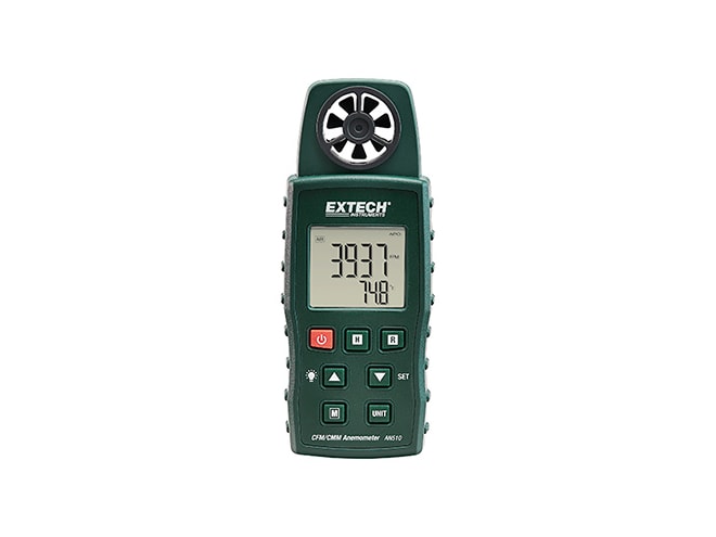 EXTECH AN510: CMM/CFM Anemometer + Type K