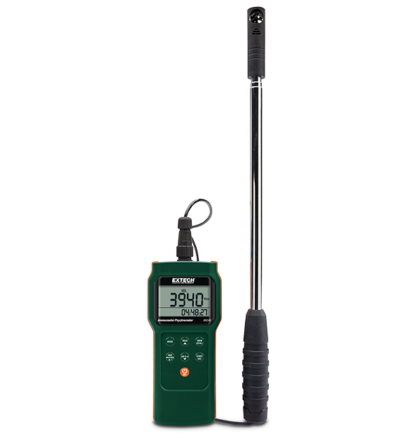 EXTECH CMM/CFM ANEMOMETER/PSYCHROMETER DATALOGGER (AN340)