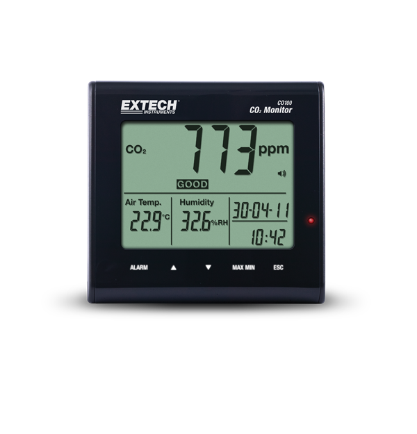 EXTECH DESKTOP INDOOR AIR QUALITY MONITOR (CO100)