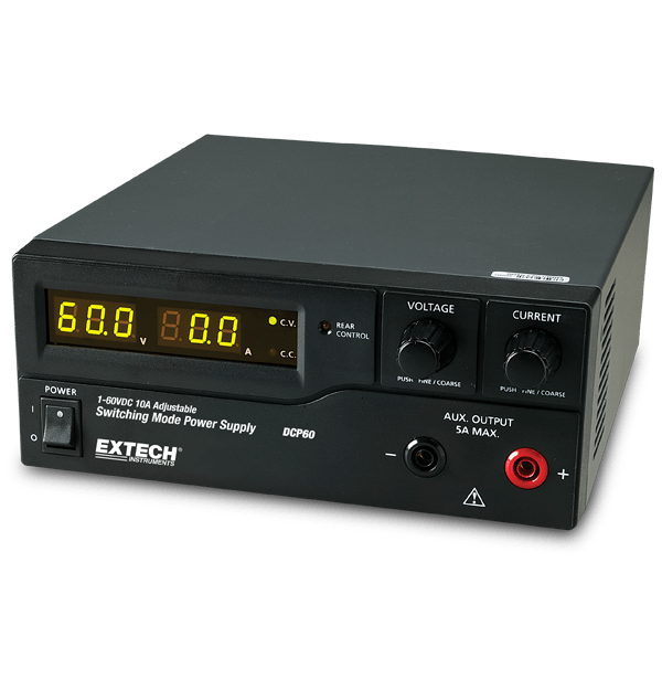 DISCONTINUED EXTECH 600W SINGLE OUTPUT LAB GRADE POWER SUPPLY (DCP60)