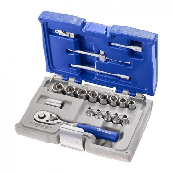 EXPERT 19 PC 1/4" SD Metric Socket Set - E030700