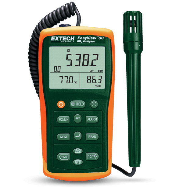 EXTECH Air Quality CO2 Meter (EA80)