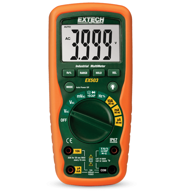 EXTECH EX503A INDUSTRIAL MULTIMETER